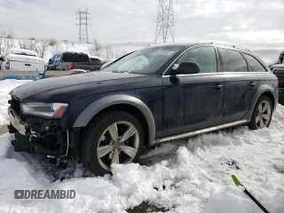 2016 Audi allroad Premium Plus with VIN WA1UFAFL3GA001147, listed as a Copart auction lot 46323635 with 74,997 mi miles and Salvage Title. Bid and sale history available at carsss.com. Image 1.