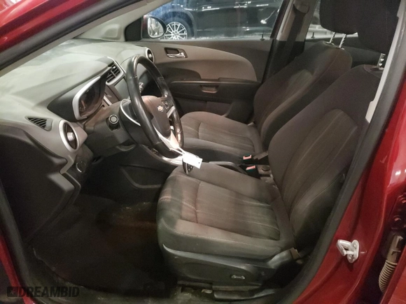 2017 Chevrolet Sonic LT with VIN 1G1JD5SH1H4125465, listed as a Copart auction lot 45568135 with 48,649 mi miles and Salvage Title. Bid and sale history available at carsss.com. Image 7.