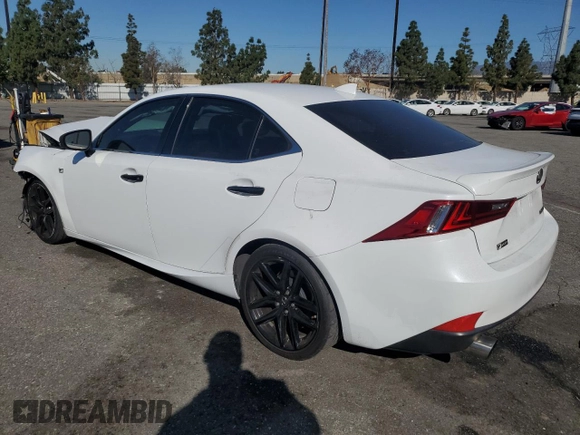 2015 Lexus IS 250 with VIN JTHBF1D26F5056902, listed as a Copart auction lot 56052755 with 153,316 mi miles and Salvage title. Bid and sale history available at DreamBid. Image 2.