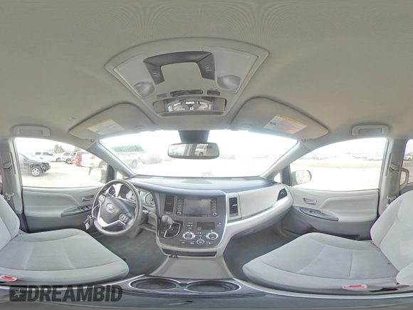 2019 Toyota Sienna LE with VIN 5TDJZ3DC1KS220862, listed as a Copart auction lot 42647705 with 98,778 mi miles and Salvage Title. Bid and sale history available at carsss.com. Image 14.