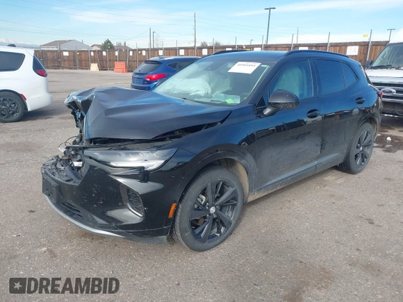 2021 Buick Envision Preferred with VIN LRBAZLR49MD101276, listed as a IAAI auction lot 40901895 with 30,651 mi miles and . Bid and sale history available at DreamBid. Image 18.
