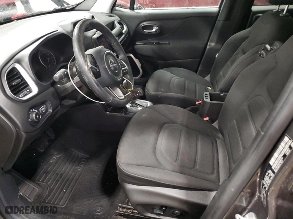 2021 Jeep Renegade Latitude with VIN ZACNJDB10MPM67416, listed as a Copart auction lot 41820515 with 36,119 mi miles and Non Repairable. Bid and sale history available at carsss.com. Image 7.