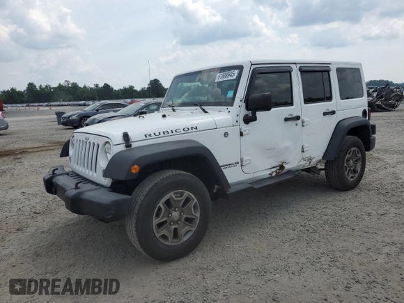 2016 Jeep Wrangler Unlimited Rubicon с VIN 1C4BJWFGXGL349057, выставлен на аукционе Copart как лот 61608945 с пробегом 118 200 миль миль и Списание • Salvage title. История ставок и продаж доступна на DreamBid. Изображение 1.