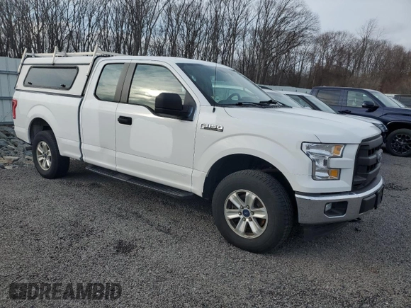 2017 Ford F-150 XL with VIN 1FTEX1E81HFC73981, listed as a Copart auction lot 48440205 with 207,783 mi miles and Clean Title. Bid and sale history available at carsss.com. Image 4.