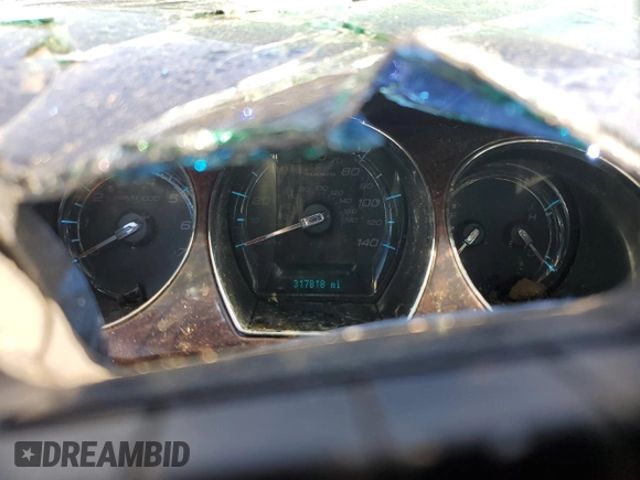 2011 Ford Taurus Limited with VIN 1FAHP2FW7BG117676, listed as a Copart auction lot 51907355 with 317,818 mi miles and Salvage Title. Bid and sale history available at DreamBid. Image 9.