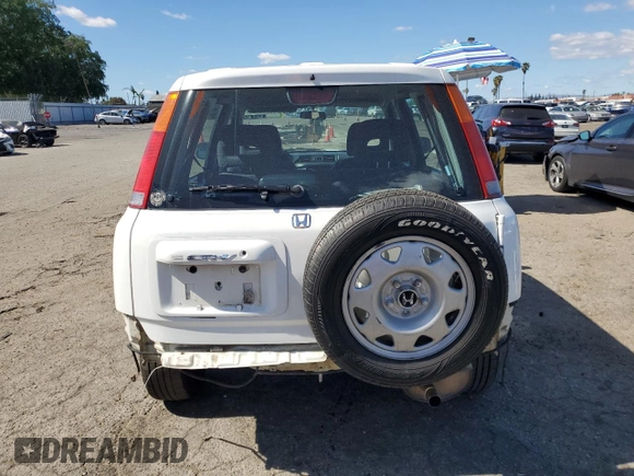 1999 Honda CR-V LX with VIN JHLRD2849XC005689, listed as a Copart auction lot 46265125 with 183,924 mi miles and Salvage Title. Bid and sale history available at carsss.com. Image 6.