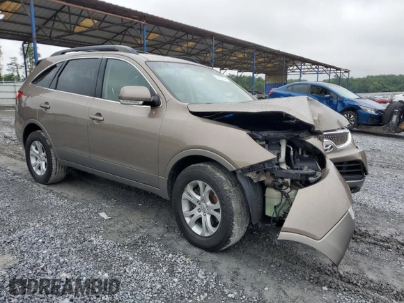 2011 Hyundai Veracruz GLS with VIN KM8NUDCC0BU146008, listed as a Copart auction lot 64395644 with 119,058 mi miles and Salvage Title. Bid and sale history available at DreamBid. Image 4.