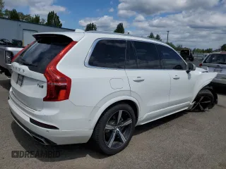 2018 Volvo XC90 R-Design with VIN YV4A22PM4J1321020, listed as a Copart auction lot 50467864 with 105,466 mi miles and Salvage Title. Bid and sale history available at carsss.com. Image 3.