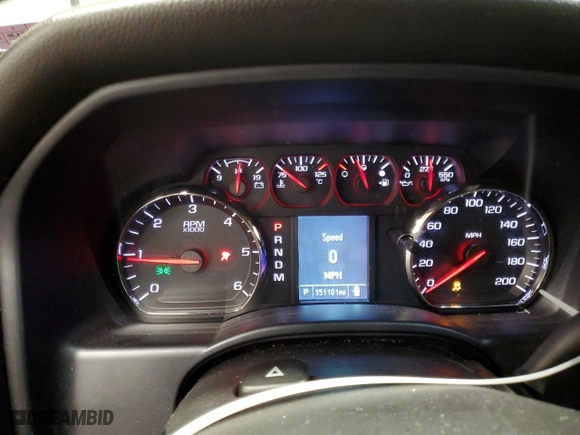 2015 Chevrolet Silverado 1500 LS with VIN 1GCVKPEC7FZ447344, listed as a Copart auction lot 88244925 with 151,101 mi miles and Salvage Title. Bid and sale history available at carsss.com. Image 9.