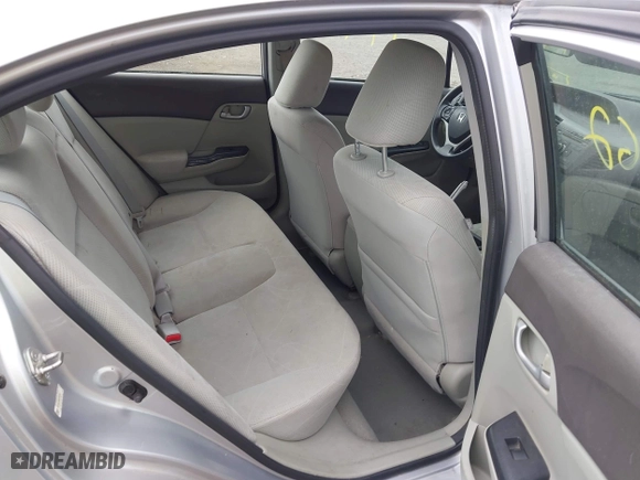 2012 Honda Civic Sdn LX with VIN 19XFB2F50CE353837, listed as a IAAI auction lot 41961162 with 140,583 mi miles. Bid and sale history available at carsss.com. Image 8.
