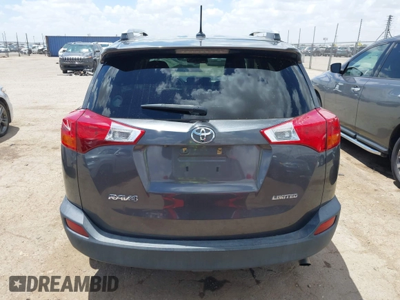 2013 Toyota RAV4 Limited with VIN 2T3YFREV1DW005302, listed as a IAAI auction lot 42581916 with 225,235 mi miles and . Bid and sale history available at DreamBid. Image 16.