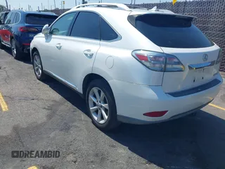 2011 Lexus RX 350 with VIN JTJZK1BA3B2003377, listed as a IAAI auction lot 42154053 with 117,807 mi miles. Bid and sale history available at carsss.com. Image 3.