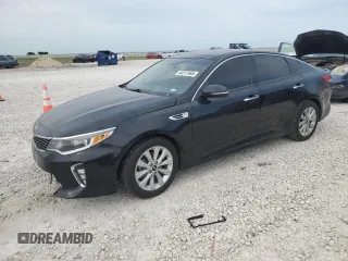 2018 Kia Optima LX with VIN 5XXGT4L33JG241845, listed as a Copart auction lot 53317465 with 123,575 mi miles and Clean title. Bid and sale history available at DreamBid. Image 1.