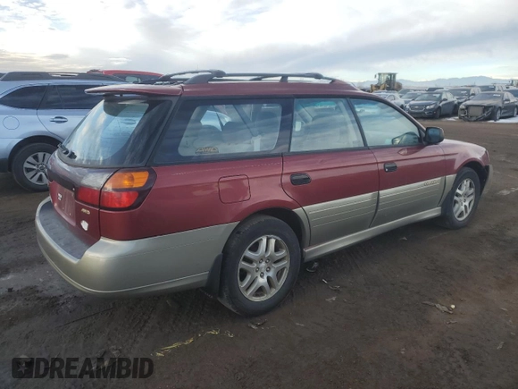 2002 Subaru Legacy Outback with VIN 4S3BH675527642035, listed as a Copart auction lot 43069325 with 208,818 mi miles and Clean title. Bid and sale history available at DreamBid. Image 3.