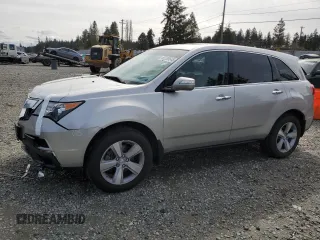 2013 Acura MDX Tech Pkg with VIN 2HNYD2H30DH506392, listed as a Copart auction lot 52396645 with 96,417 mi miles and Salvage Title. Bid and sale history available at carsss.com. Image 1.