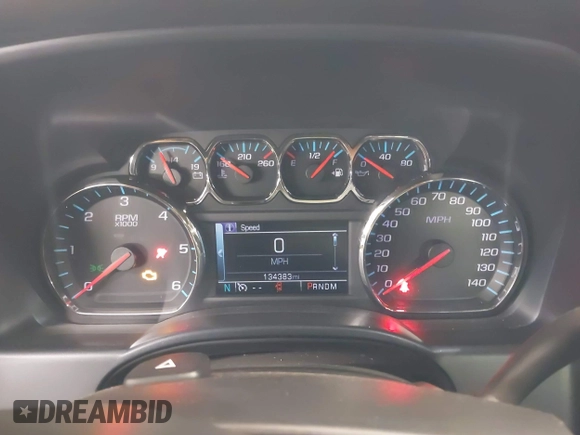 2015 Chevrolet Silverado 1500 LT with VIN 3GCUKRECXFG199274, listed as a IAAI auction lot 41843965 with 134,383 mi miles and . Bid and sale history available at DreamBid. Image 7.
