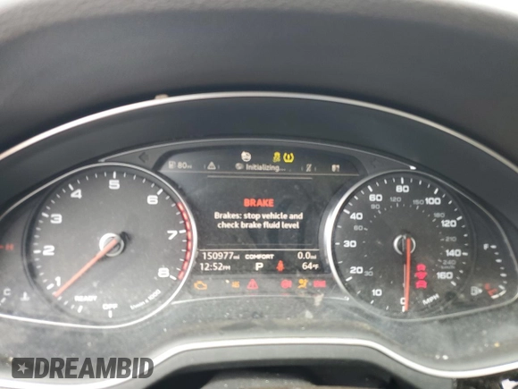 2017 Audi Q7 Premium Plus with VIN WA1LAAF72HD015523, listed as a Copart auction lot 52874355 with 150,977 mi miles and Clean Title. Bid and sale history available at carsss.com. Image 9.