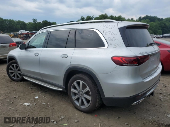 2020 Mercedes-Benz GLS 450 with VIN 4JGFF5KE0LA288689, listed as a Copart auction lot 58320244 with 27,718 mi miles and Salvage Title. Bid and sale history available at DreamBid. Image 2.