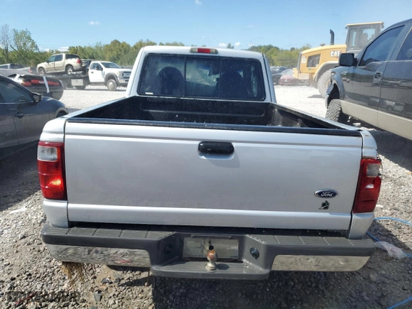 2002 Ford Ranger XL Fleet with VIN 1FTYR44V42PB63895, listed as a Copart auction lot 71995014 with 198,209 mi miles and Salvage Title. Bid and sale history available at carsss.com. Image 6.