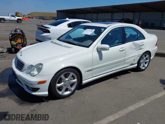 2007 Mercedes-Benz C 230 Sport with VIN WDBRF52H67F901742, listed as a IAAI auction lot 42135708 with 219,166 mi miles and . Bid and sale history available at DreamBid. Image 2.