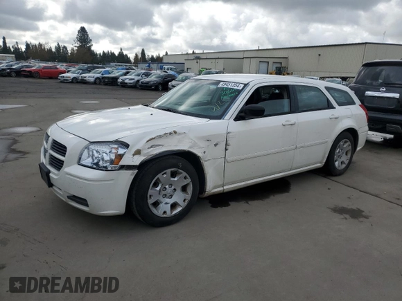 2006 Dodge Magnum z VIN 2D4FV47T86H417070, wystawiony jako Copart lot #49451354 z przebiegiem 197 929 mil mil oraz Szkoda całkowita • Salvage title. Historia ofert i sprzedaży dostępna na DreamBid. Obrazek 1.