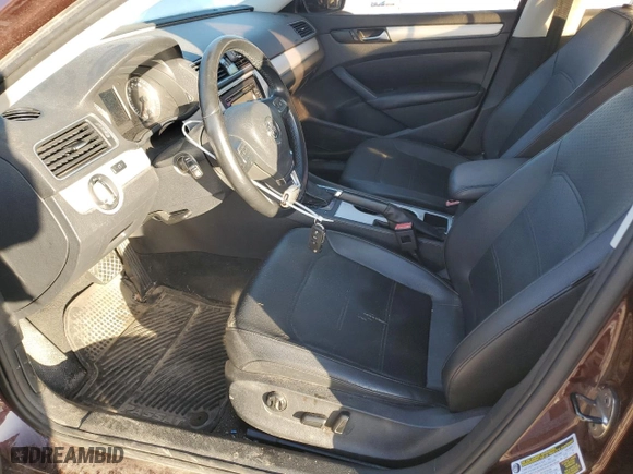 2013 Volkswagen Passat SE with VIN 1VWBP7A36DC030367, listed as a Copart auction lot 44969815 with 132,793 mi miles and Salvage Title. Bid and sale history available at carsss.com. Image 7.