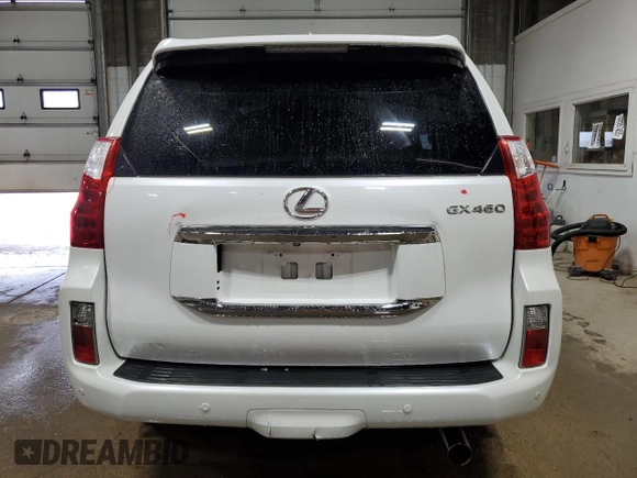 2013 Lexus GX 460 with VIN JTJBM7FX4D5050920, listed as a Copart auction lot 53228055 with 168,432 mi miles and Salvage Title. Bid and sale history available at DreamBid. Image 6.
