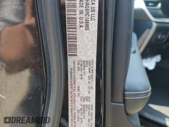 2024 Jeep Grand Cherokee Altitude X with VIN 1C4RJHAG6RC148468, listed as a Copart auction lot 60158895 with 16,210 mi miles and Salvage title. Bid and sale history available at DreamBid. Image 14.
