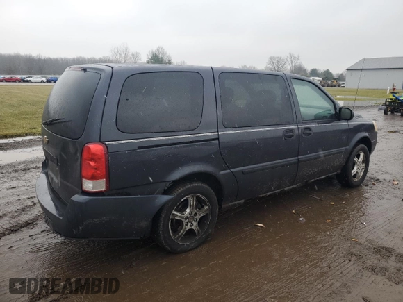 2008 Chevrolet Uplander LS with VIN 1GNDV23168D204722, listed as a Copart auction lot 86073884 with 154,245 mi miles and Salvage Title. Bid and sale history available at carsss.com. Image 3.