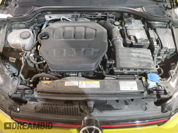 2022 Volkswagen Golf GTI Autobahn with VIN WVW687CD4NW131365, listed as a Copart auction lot 45323175 with 44,626 mi miles and Salvage Title. Bid and sale history available at carsss.com. Image 12.