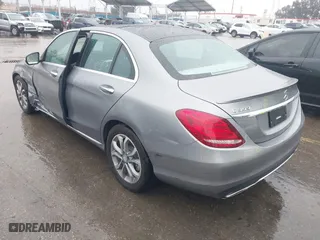 2015 Mercedes-Benz C-Class C 300 with VIN 55SWF4JB8FU057426, listed as a IAAI auction lot 41558621 with 106,655 mi miles. Bid and sale history available at carsss.com. Image 3.