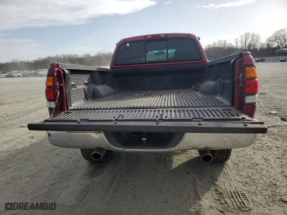 2001 Toyota Tundra Ltd with VIN 5TBBT48151S214199, listed as a Copart auction lot 47729815 with 165,256 mi miles and Salvage Title. Bid and sale history available at carsss.com. Image 7.