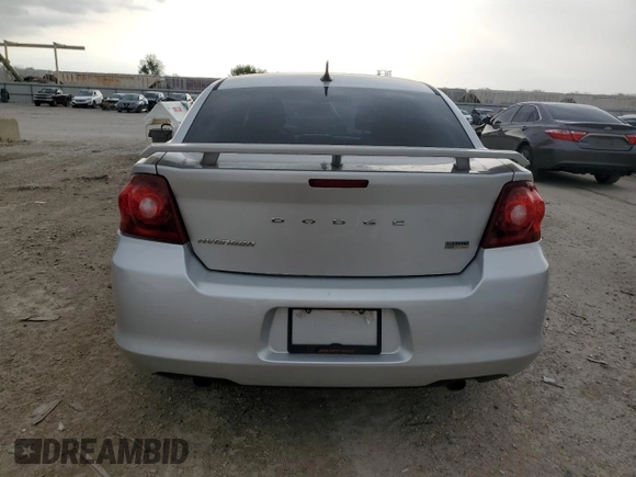 2012 Dodge Avenger SXT Plus with VIN 1C3CDZEG7CN264498, listed as a Copart auction lot 53672875 with 124,585 mi miles and Clean Title. Bid and sale history available at carsss.com. Image 6.