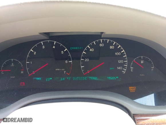 2003 Cadillac Seville Touring STS with VIN 1G6KY54963U110607, listed as a IAAI auction lot 42080691 with 79,605 mi miles. Bid and sale history available at carsss.com. Image 7.