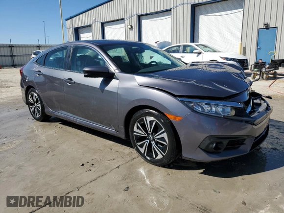 2017 Honda Civic Sedan EX-L with VIN 2HGFC1F78HH643250, listed as a Copart auction lot 47833205 with 149,489 mi miles and Salvage Title. Bid and sale history available at carsss.com. Image 4.