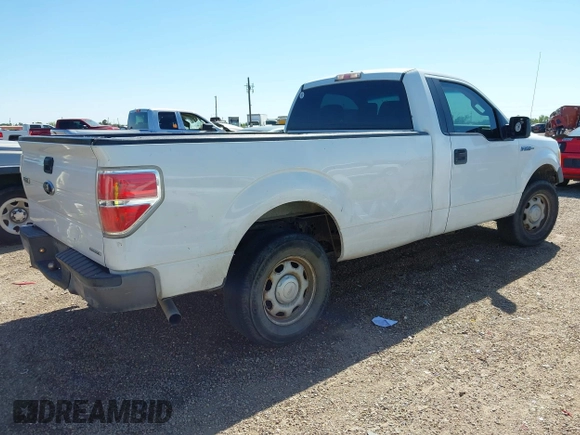 2011 Ford F-150 XL with VIN 1FTMF1CM0BKE04556, listed as a IAAI auction lot 41968512 with 180,657 mi miles. Bid and sale history available at carsss.com. Image 4.
