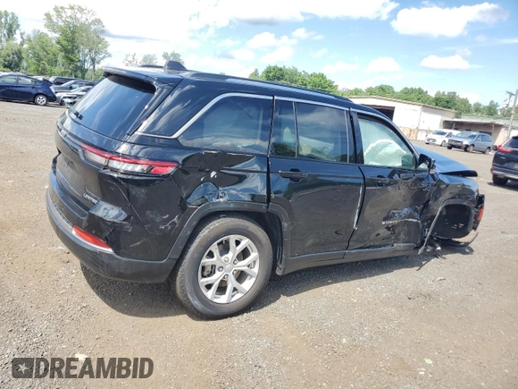 2023 Jeep Grand Cherokee Limited z VIN 1C4RJHBG0PC621468, wystawiony jako Copart lot #64224565 z przebiegiem 33 022 mil mil oraz Szkoda całkowita • Salvage title. Historia ofert i sprzedaży dostępna na DreamBid. Obrazek 3.