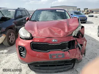 2017 Kia Sportage LX with VIN KNDPMCAC0H7110790, listed as a Copart auction lot 49849215 with 13,106 mi miles and Salvage Title. Bid and sale history available at carsss.com. Image 5.
