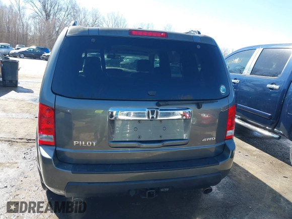 2009 Honda Pilot EX-L with VIN 5FNYF485X9B006704, listed as a IAAI auction lot 41749272 with 34,480 mi miles. Bid and sale history available at carsss.com. Image 16.