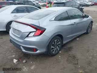 2017 Honda Civic Coupe LX-P with VIN 2HGFC4B0XHH305973, listed as a IAAI auction lot 41959116 with 229,000 mi miles. Bid and sale history available at carsss.com. Image 4.