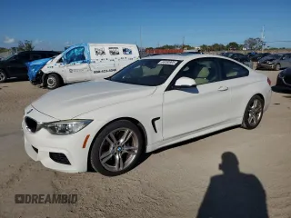 2014 BMW 4 Series 435i with VIN WBA3R1C51EK190948, listed as a Copart auction lot 44490905 with 71,371 mi miles and Salvage Title. Bid and sale history available at carsss.com. Image 1.