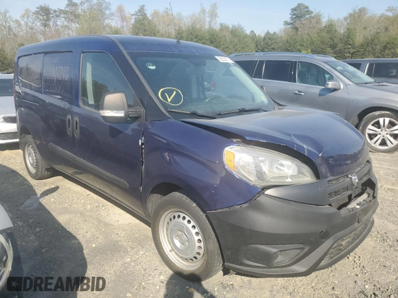 2018 Ram ProMaster City Cargo Van Tradesman with VIN ZFBERFAB5J6K09198, listed as a Copart auction lot 50823875 with 79,667 mi miles and Salvage Title. Bid and sale history available at carsss.com. Image 4.