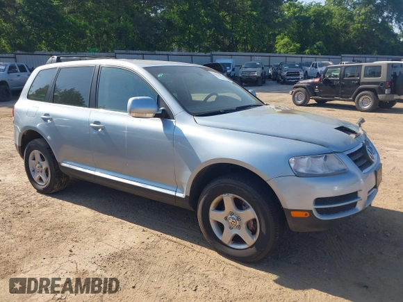 2007 Volkswagen Touareg V6 with VIN WVGZE77L17D001769, listed as a IAAI auction lot 42052393 with Not Provided miles and . Bid and sale history available at DreamBid. Image 1.
