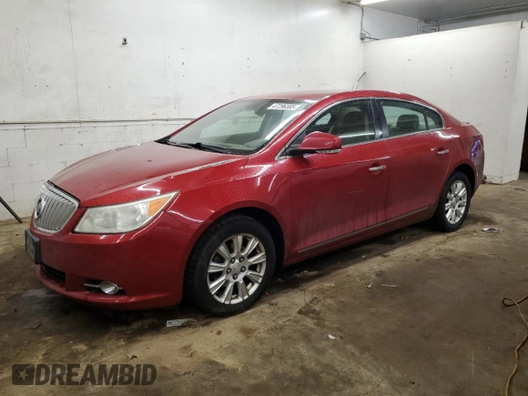 2012 Buick LaCrosse Leather с VIN 1G4GC5ER2CF338328, выставлен на аукционе Copart как лот 47296385 с пробегом 166 460 миль миль и Списание • Salvage title. История ставок и продаж доступна на DreamBid. Изображение 1.