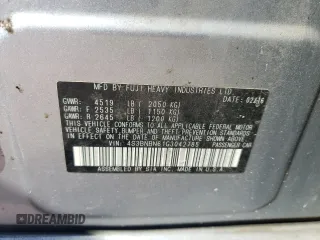 2016 Subaru Legacy 2.5i Limited with VIN 4S3BNBN61G3042785, listed as a Copart auction lot 67175993 with 0 mi miles. Bid and sale history available at carsss.com. Image 12.
