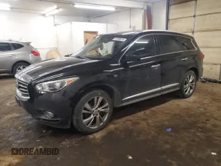 2015 Infiniti QX60 with VIN 5N1AL0MM4FC535926, listed as a Copart auction lot 47400615 with 168,746 mi miles and Salvage Title. Bid and sale history available at carsss.com. Image 1.