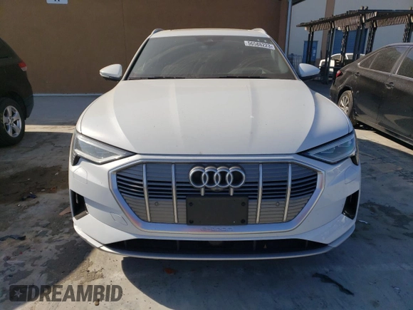 2019 Audi e-tron Prestige with VIN WA1VABGE9KB010799, listed as a Copart auction lot 56588223 with 14,998 mi miles. Bid and sale history available at carsss.com. Image 5.