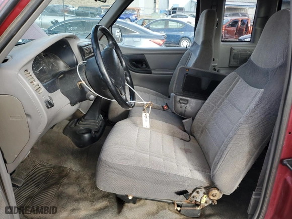 1996 Ford Ranger XL with VIN 1FTCR14AXTPA74338, listed as a Copart auction lot 48479395 with 240,081 mi miles and Salvage Title. Bid and sale history available at carsss.com. Image 7.