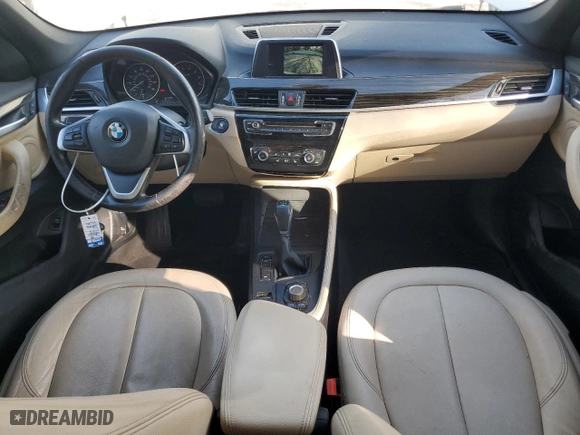 2018 BMW X1 xDrive28i with VIN WBXHT3C38J5F92064, listed as a Copart auction lot 46570835 with NaN miles and Salvage Title. Bid and sale history available at carsss.com. Image 8.