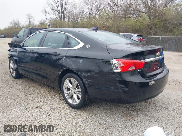 2015 Chevrolet Impala LT with VIN 2G1125S32F9228303, listed as a IAAI auction lot 42018622 with 64,836 mi miles and . Bid and sale history available at DreamBid. Image 3.